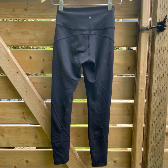 Lululemon In Movement Tight 25" Everlux Black - Picture 5 of 9